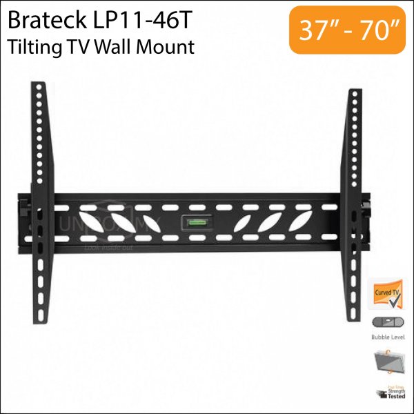 Brateck LP11-46T 37-70 inch Tilt Curved Flat TV Wall Mount