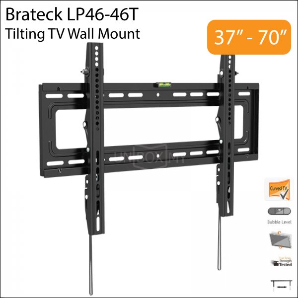 Brateck LP46-46T 37-70 inch Tilt Curved Flat TV Wall Mount