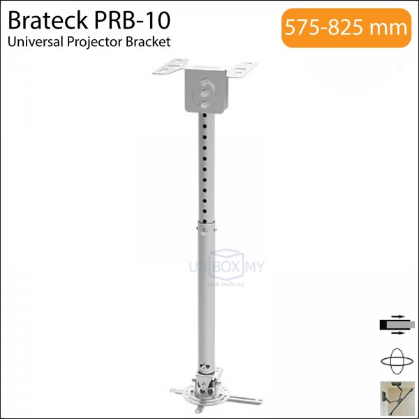 Brateck PRB-10 Universal Projector Bracket Mount