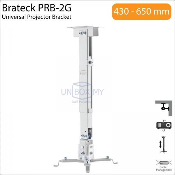 Brateck PRB-2G Universal Projector Bracket Mount