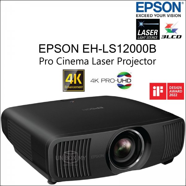 Epson LS12000B. Proyector Láser 4K PRO-UHD 