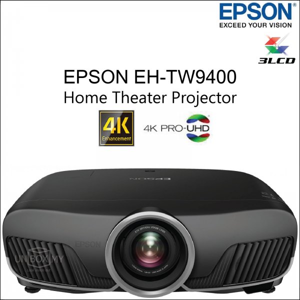 Epson EH-TW9400 3LCD 4K PRO UHD 3D Home Theater Projector