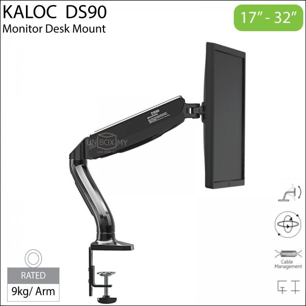 Kaloc DS90 Monitor Desk Mount | UNBOX.MY