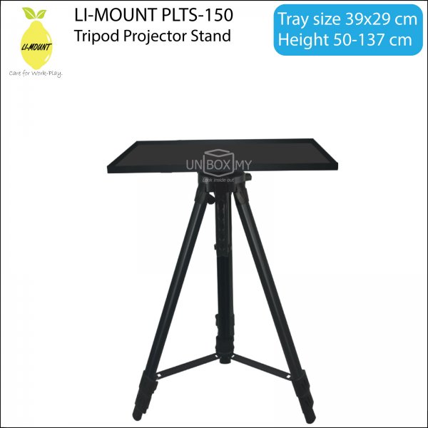 LIMOUNT PLTS150 Projector Laptop Tripod Stand UNBOX.MY